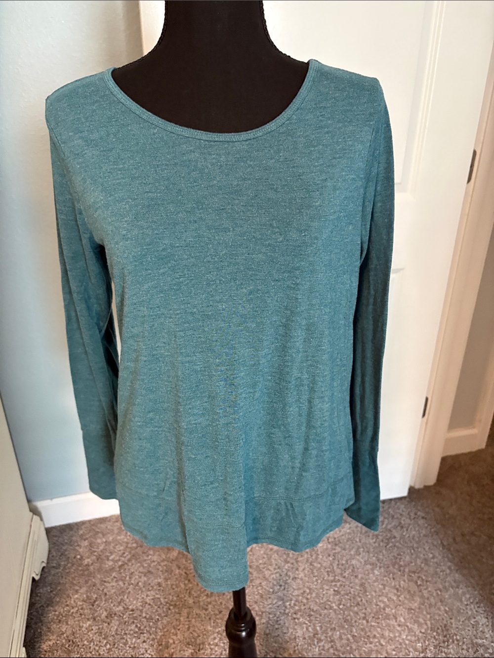 RBX Long-Sleeve Tee in Teal Green